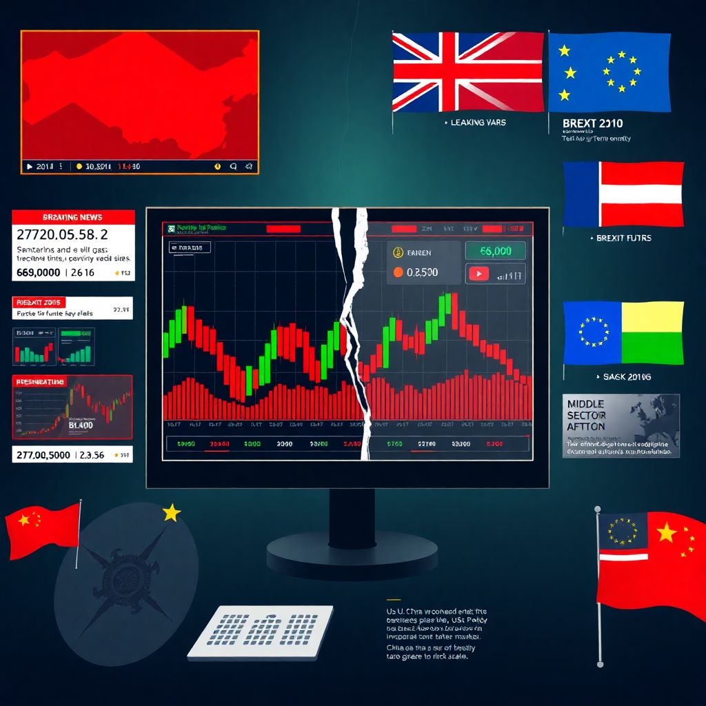 Фондовый рынок и геополитика: как новости превращаются в движение котировок