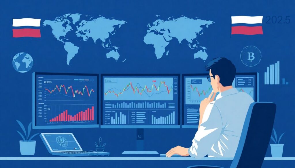 Главные риски 2025 года для российского и глобального фондового рынка: аналитический разбор - иллюстрация