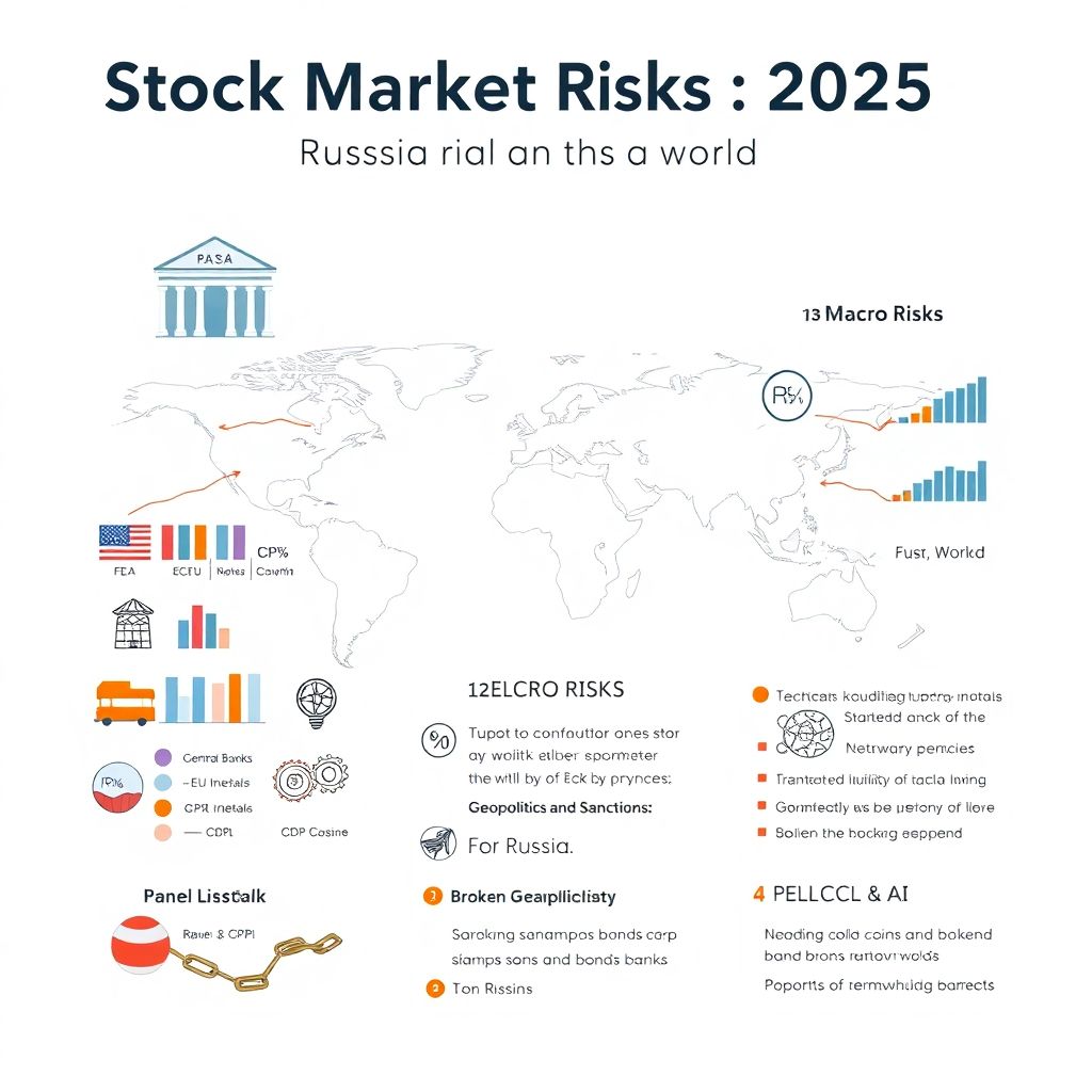 Главные риски 2025 года для российского и мирового фондового рынка