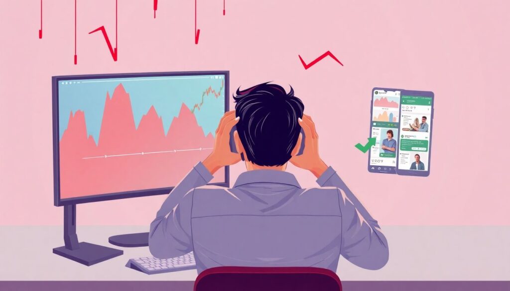Психология инвестирования: типичные ошибки частных инвесторов и как их избежать - иллюстрация