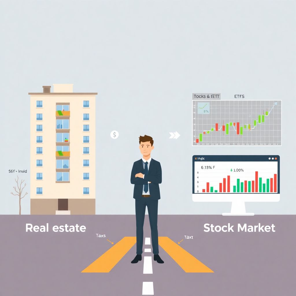 Недвижимость vs фондовый рынок: где выгоднее держать деньги в ближайшие 3–5 лет