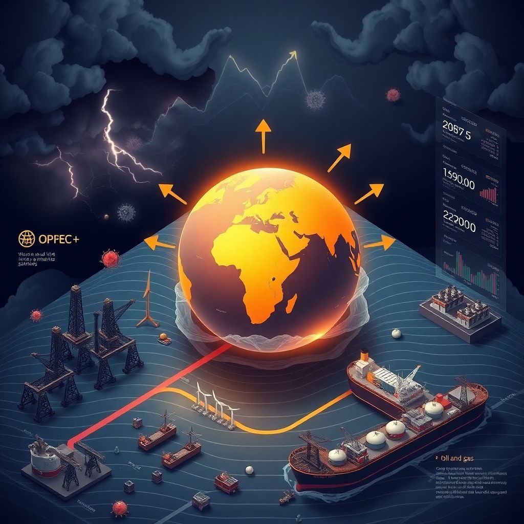 Биржевые тенденции рынков нефти и других сырьевых активов в глобальной турбулентности