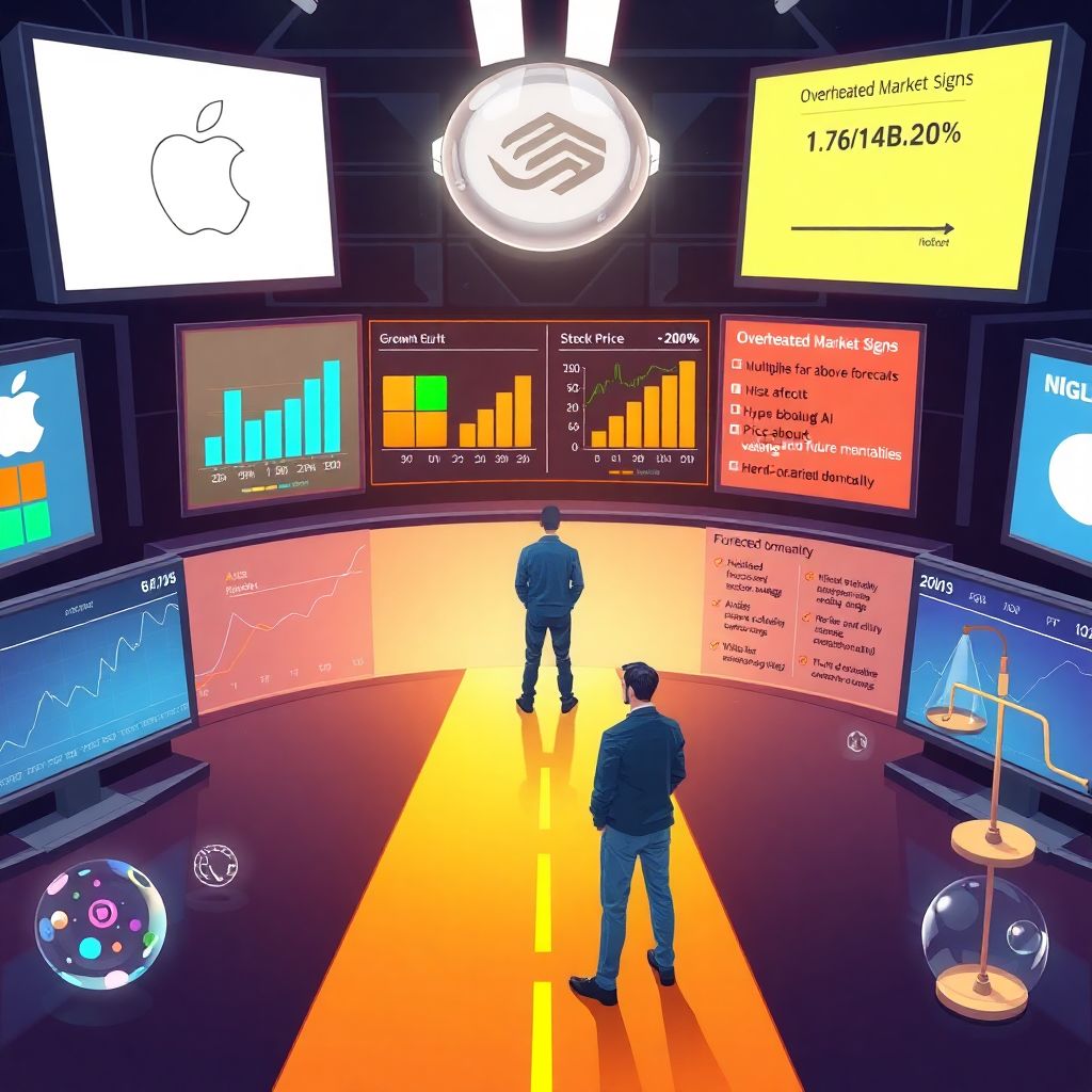 Технологические гиганты и их акции: перспектива роста или перегрев рынка