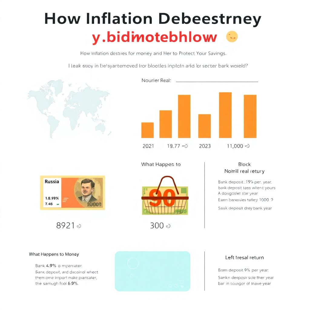 Инфляция и сбережения: как защитить капитал в период ценовой нестабильности