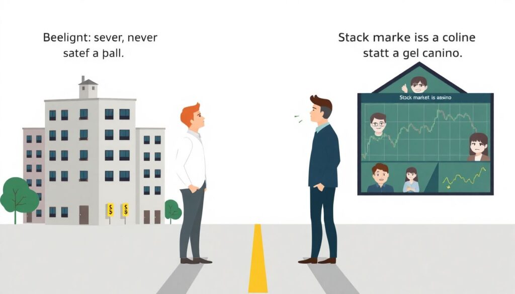 Рынок недвижимости или фондовый рынок: что выбрать для долгосрочного накопления капитала - иллюстрация