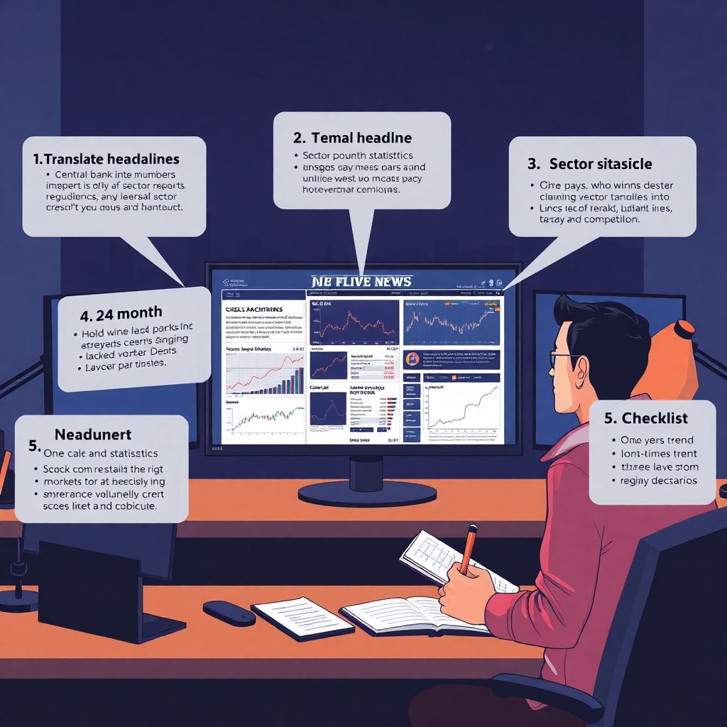 Как новости становятся инвестиционными решениями: алгоритм для частного инвестора